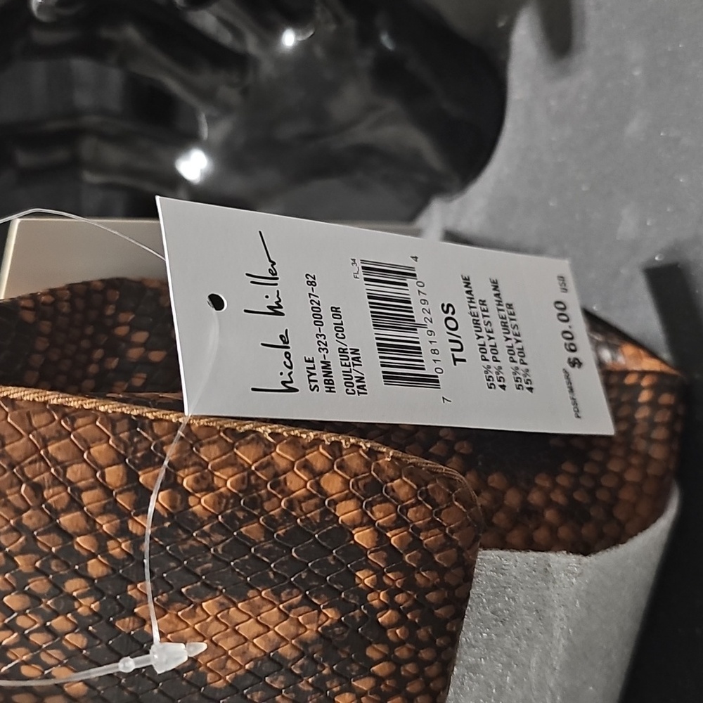 Nicole Miller Brown Crossbody Bag - Picture 3 of 8